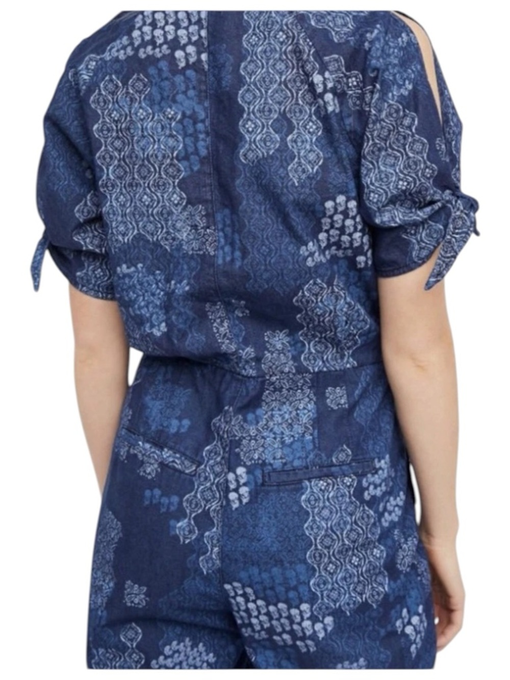 Free People “Indigo Daze” Jumpsuit - Picture 3 of 6